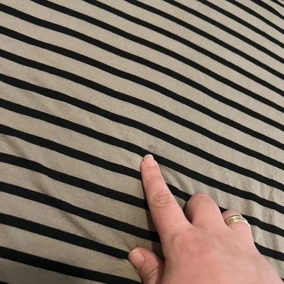 Madewell Striped Long Sleeve Tee – Size Small - Picture 5 of 5